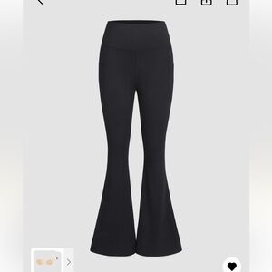 Flare leg yoga pants